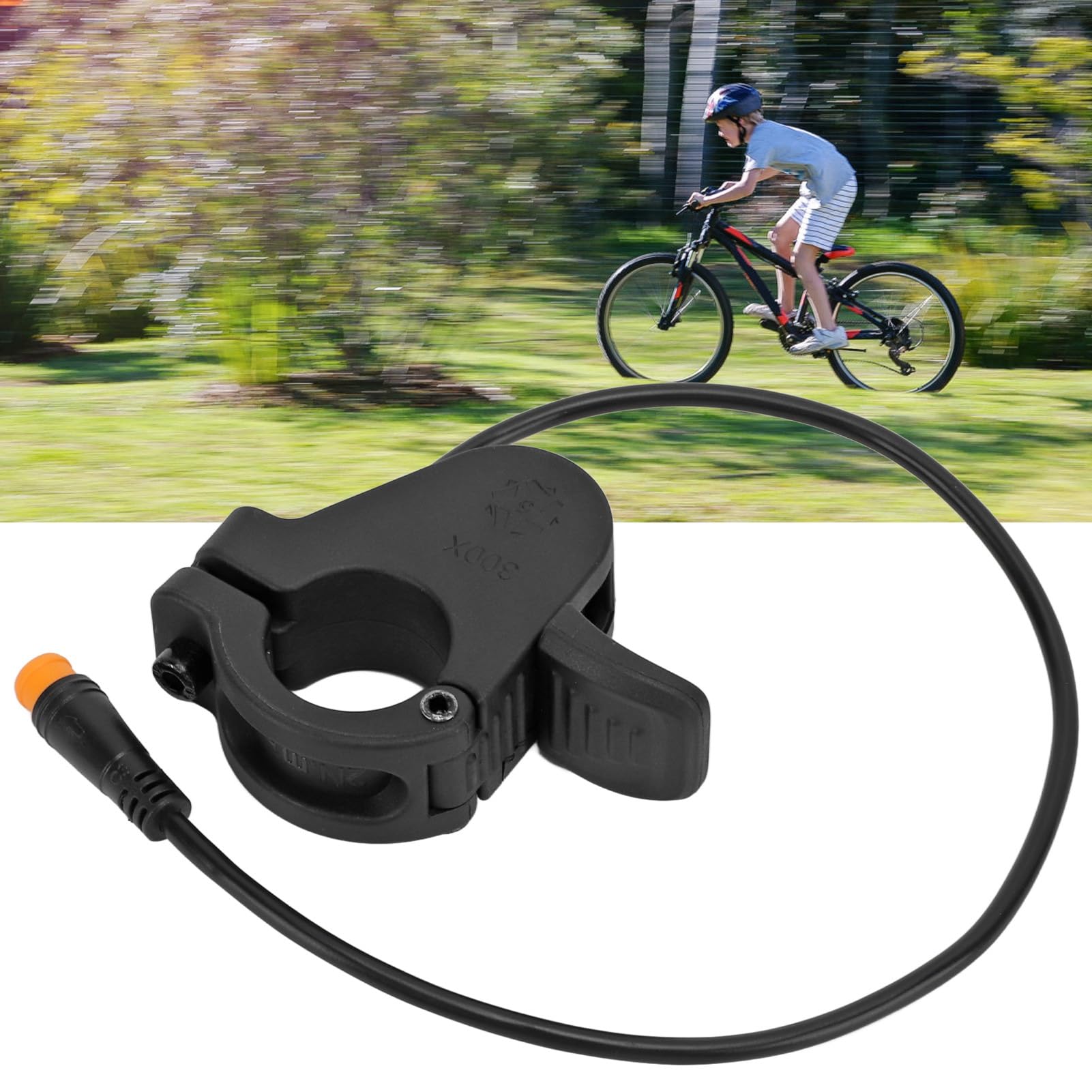 Accélérateur électrique étanche 300X Pour Vélo Et Scooter – Compatible 12V à 72V, Grip Antidérapant, IPX5