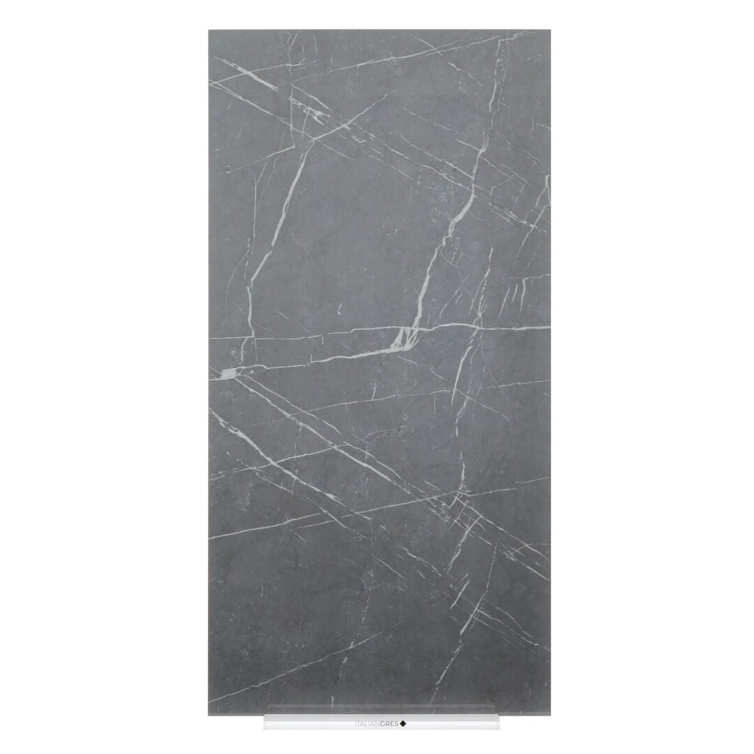 Tradizionale Grigio Grafite - Marmo Lucido - Piastrelle 60x120 cm 10 mm - SCA 4005 60x120 GLOSSY 10 mm - 3