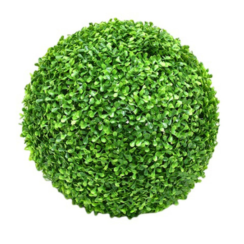 Leroy Merlin Decoracion Hogar，Bola De Hierba De Plástico De Alta Simulación, Milán Decoración Artificial Oscura 