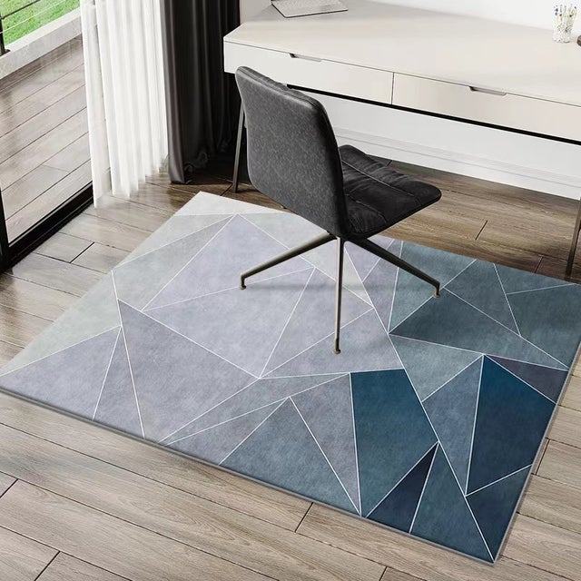 Mind Reader Alfombrilla para Silla de Oficina, cloruro de polivinilo (PVC), Individual