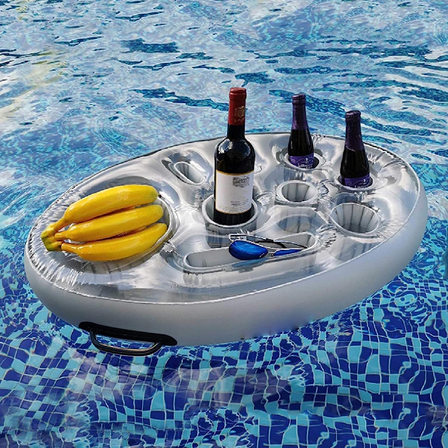 Inflatable Drink Holder Portable Floating Pool Bar, Floating Pool & Spa ...