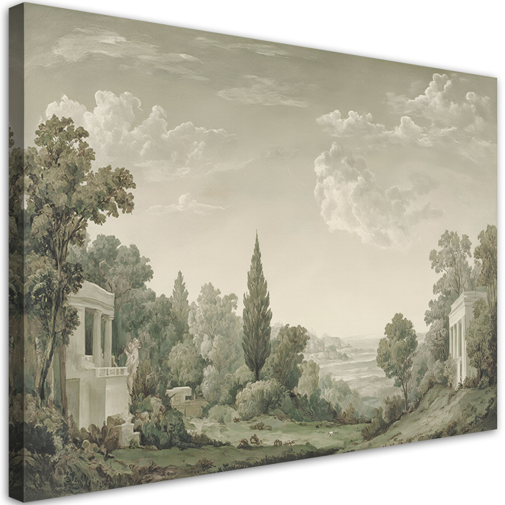 Obraz na płótnie, Architektura Natura Krajobraz 100x70