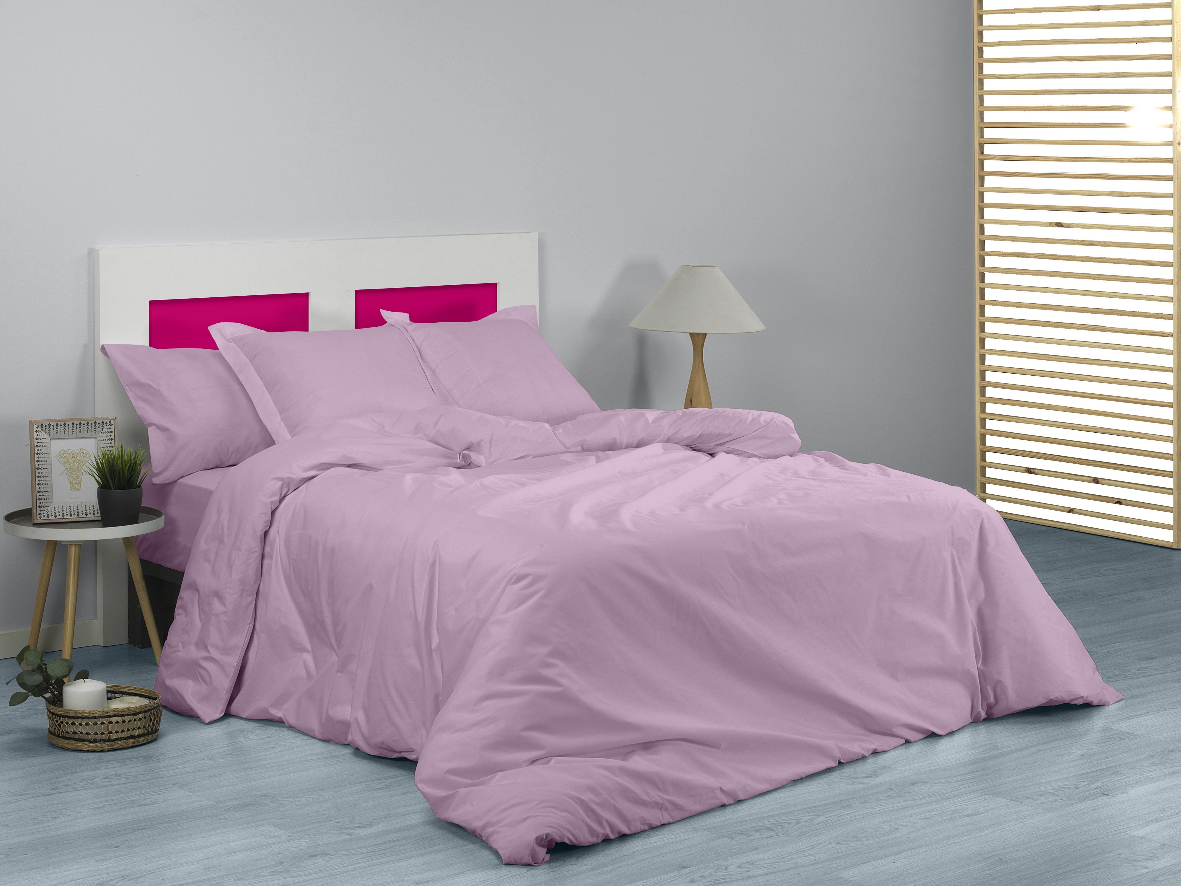 HOUSSE DE COUETTE mauve lit 180/200 (1 pièce) - 3