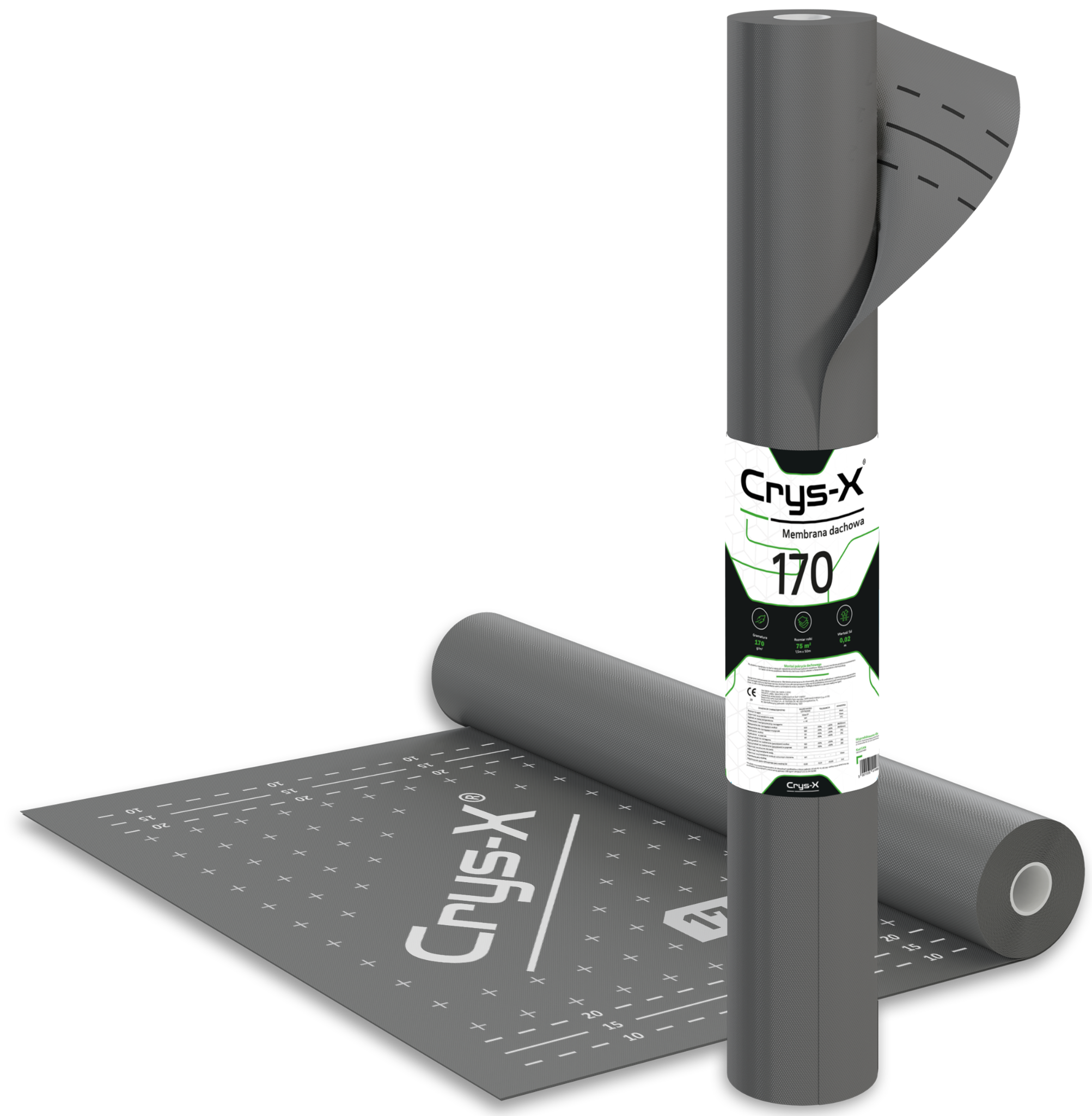 Membrana dachowa Crys-X 170 1,5x50 mb