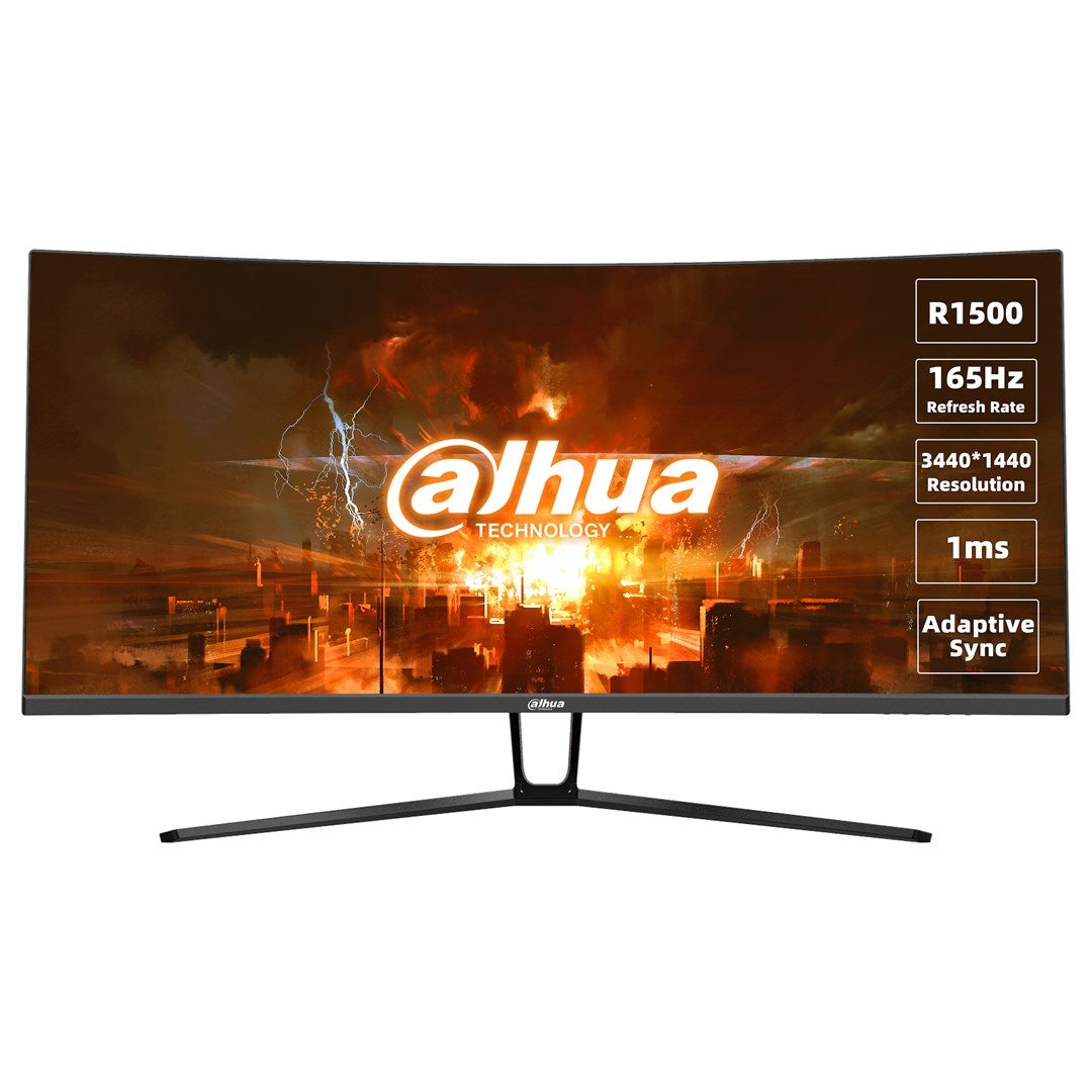 Monitor Dahua Technology LM34-E330C 34" UltraWide Quad HD 165Hz VA Curvo 1ms - Imagen 3