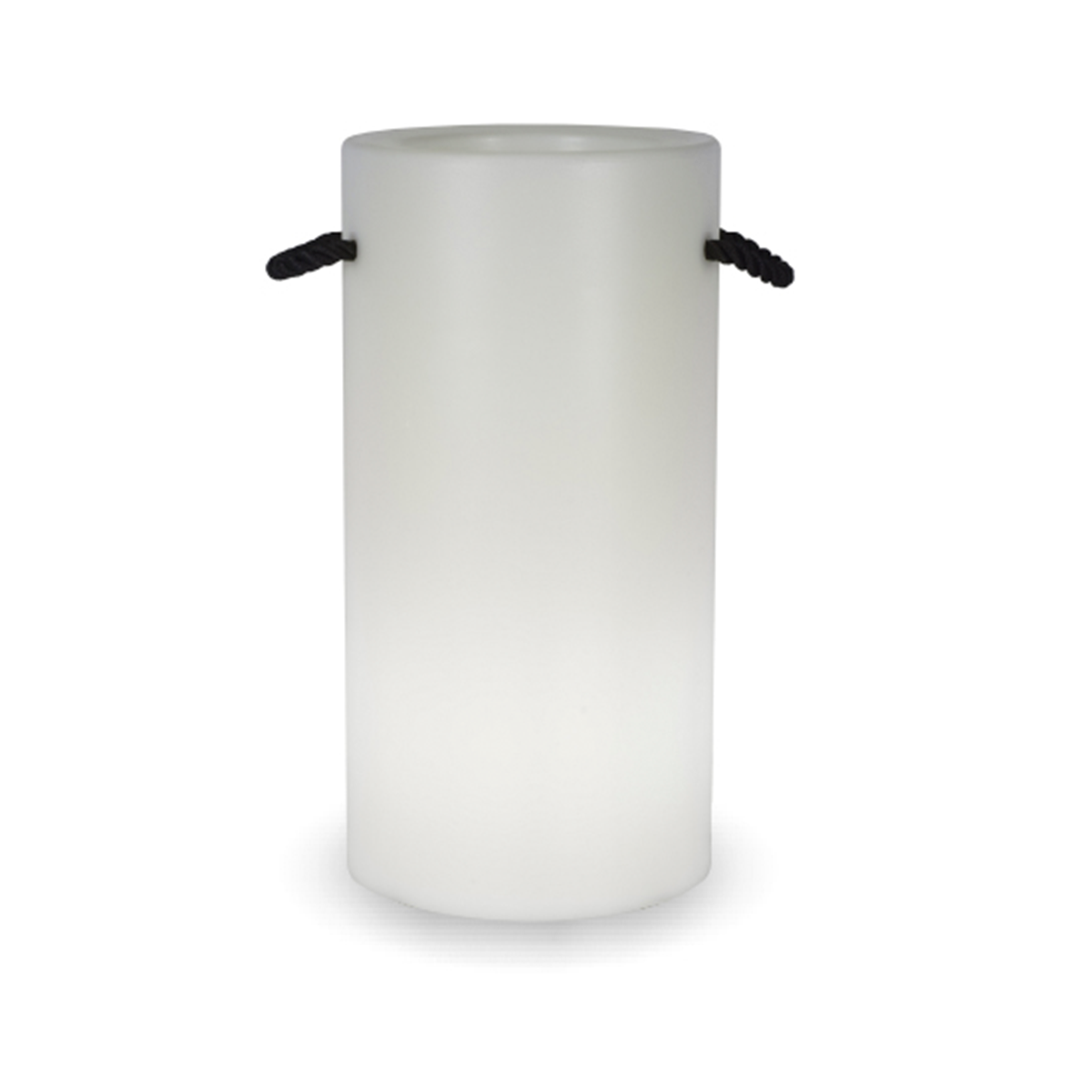 Newgarden  Palma Enfriador De Botellas Con Luz, Muy Resistente Para Uso Exterior. Carga Solar O Por Batería. Fabricado En Polietileno Blancos , Leroy Merlin