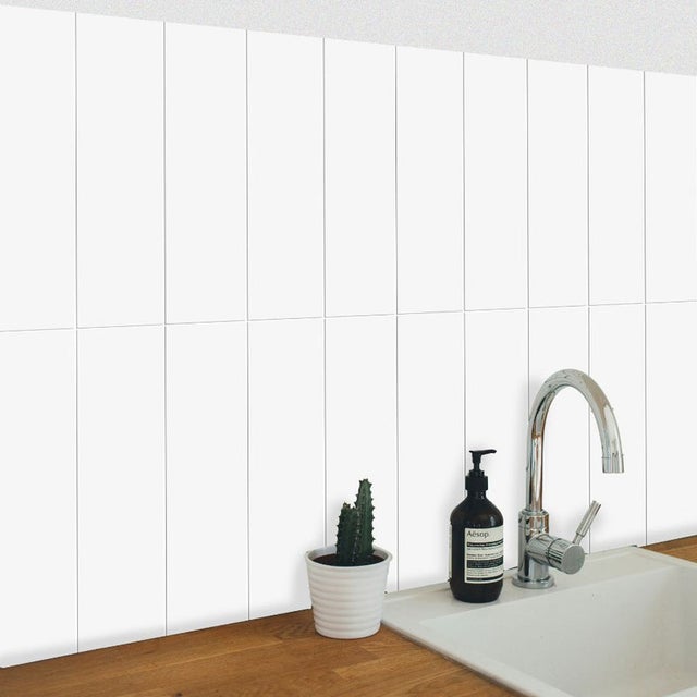 Carrelage Mur Mat CERAGNI LISSE Blanc 001 | M10x40