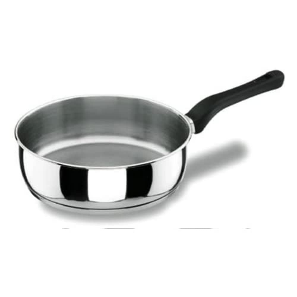 Lacor 54633 Sauteuse Chef Luxe 32cm - Inox 18/10 Fond Sandwich Induction 4,7L