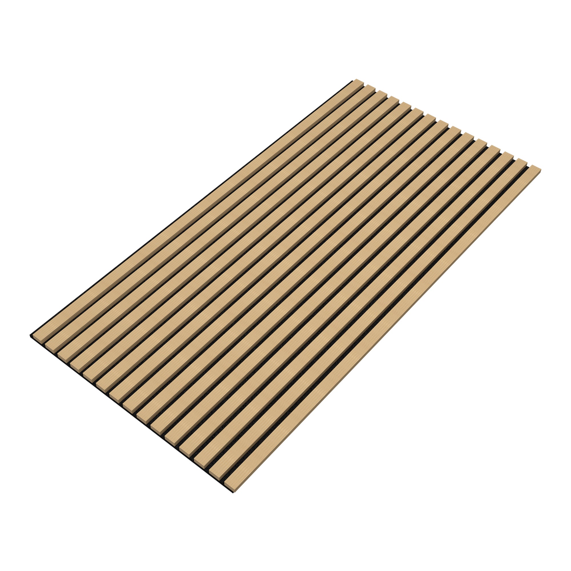 Panneaux acoustiques Vang MDF 120 x 60 effet chêne clair NEU.HOLZ - 3