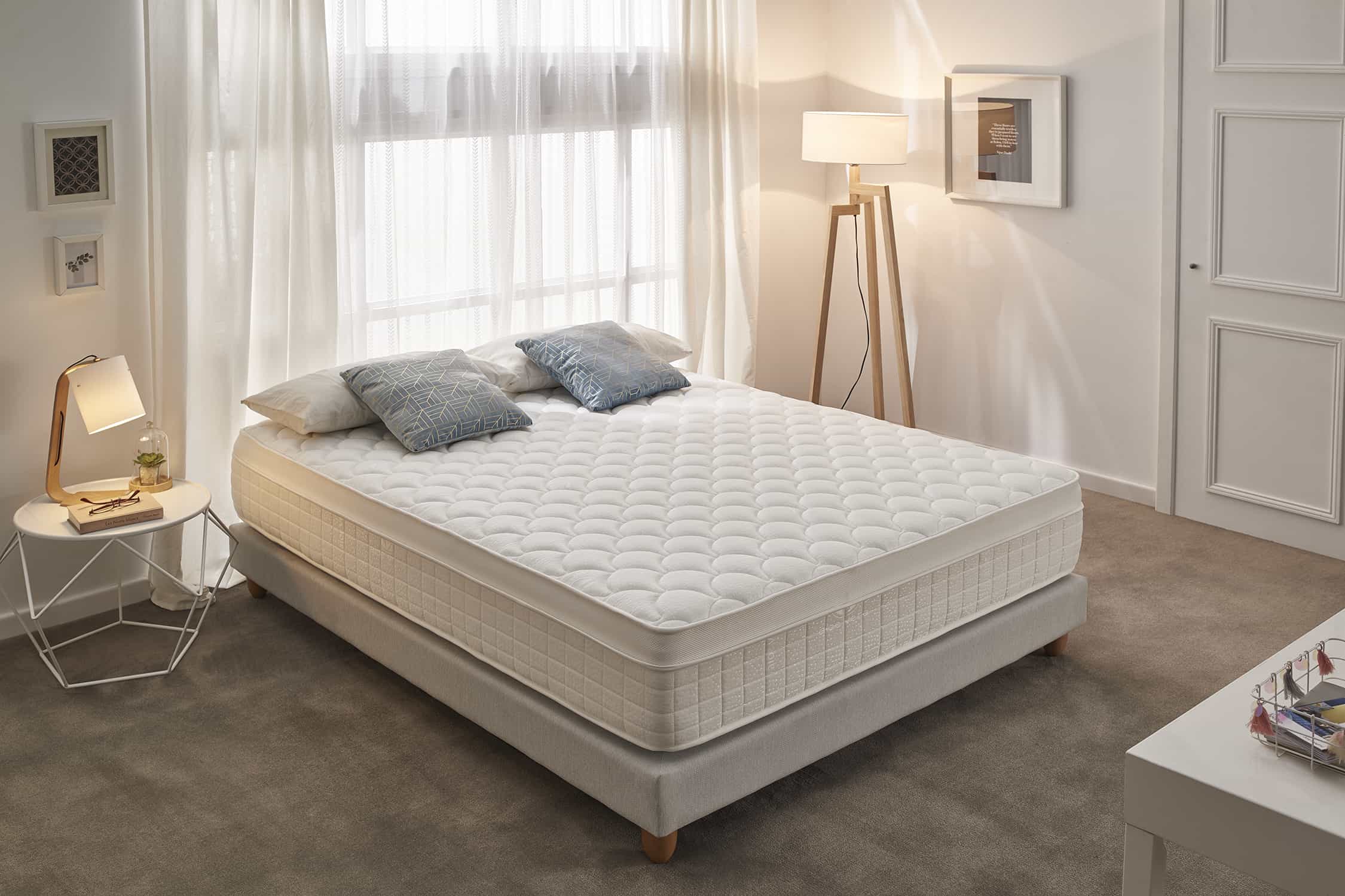 Materac Sprężyny kieszeniowe Box Spring Premier, 30cm, 90x200cm - Moonia