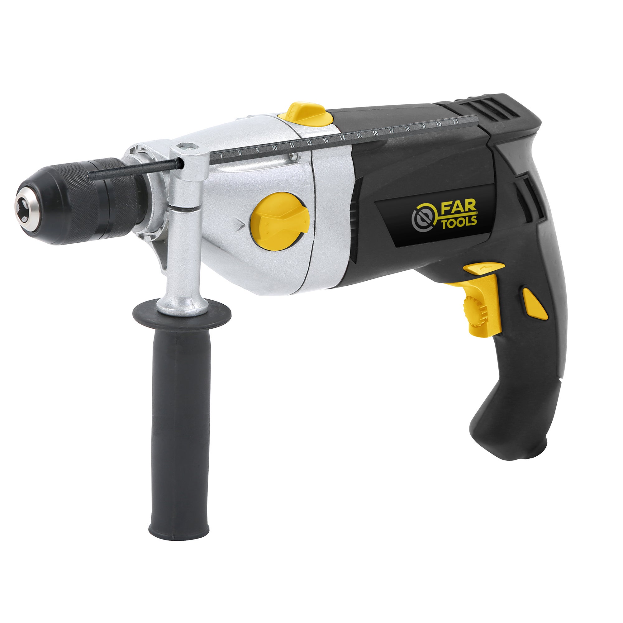 Perceuse à Percussion Fartools 750W - Mandrin 13mm - Idéale Pour Percer Et Visser Partout