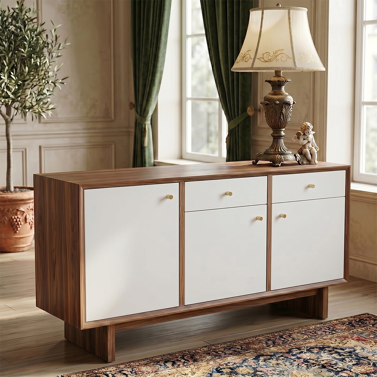 Rouleau adhésif Imperméable Vinyle au Mètre - Sticker Lavable Cuisine Meuble Armoire Porte - 60cmx2m - Blanc - 3