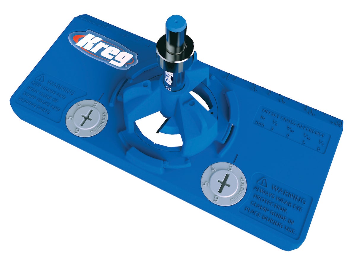 Dispozitiv de frezare pentru montare balamale ingropate Kreg KHI-HINGE, O35 mm