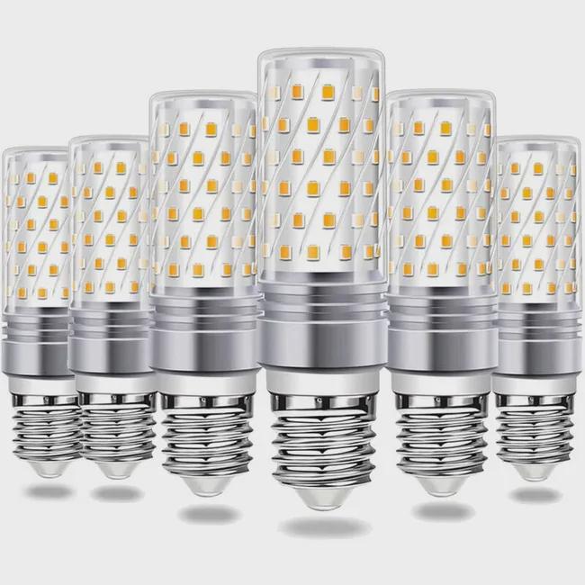 Zestaw 6 Żarówek Led E27 12W (Odpowiednik Żarówki Halogenowej 100W) 1200LM Zimna Biel 6000K Kąt Wiązki 360 220-240V