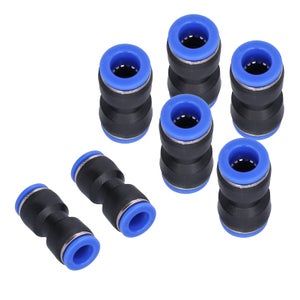 Raccordi Pneumatici Raccordo Connettore In Plastica PU 4mm 6mm 8mm 10mm Per Tubo Flessibile Aria Acqua Push In Raccordo Rapido Gas Drto - Foto 7