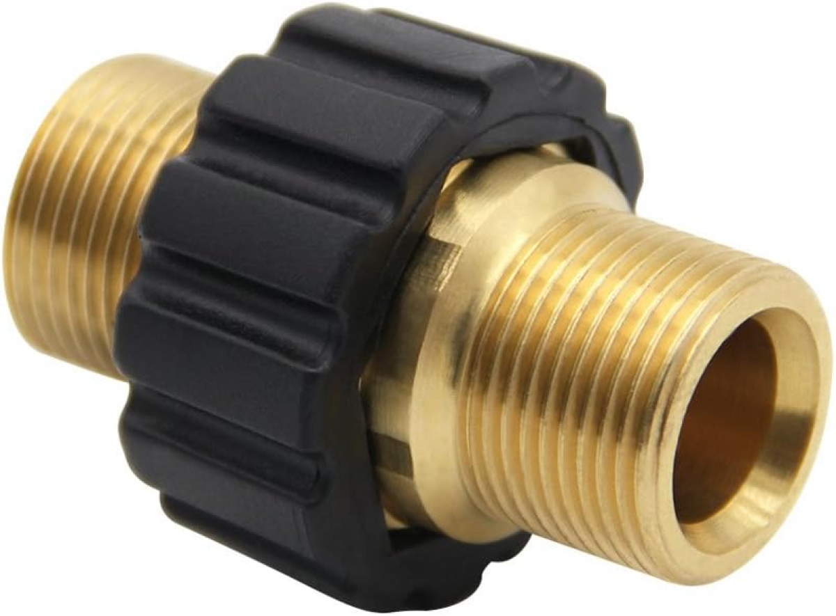 Raccord rapide pour tuyau M22 x 1,5, adaptateur mâle double pour ...