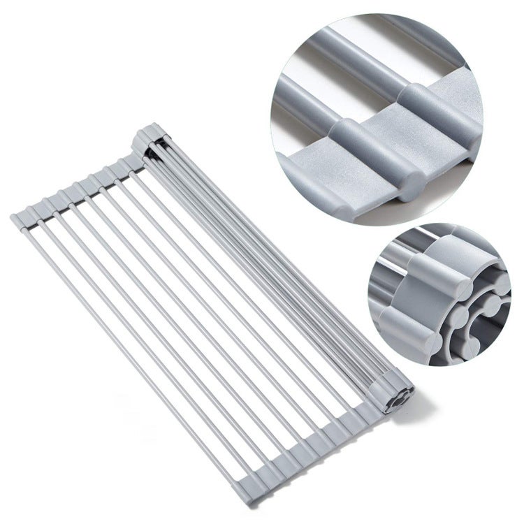 Organisateur Evier Cuisine Rangement Evier Support Pour Eponge Chiffon Brosse Liquide Vaisselle