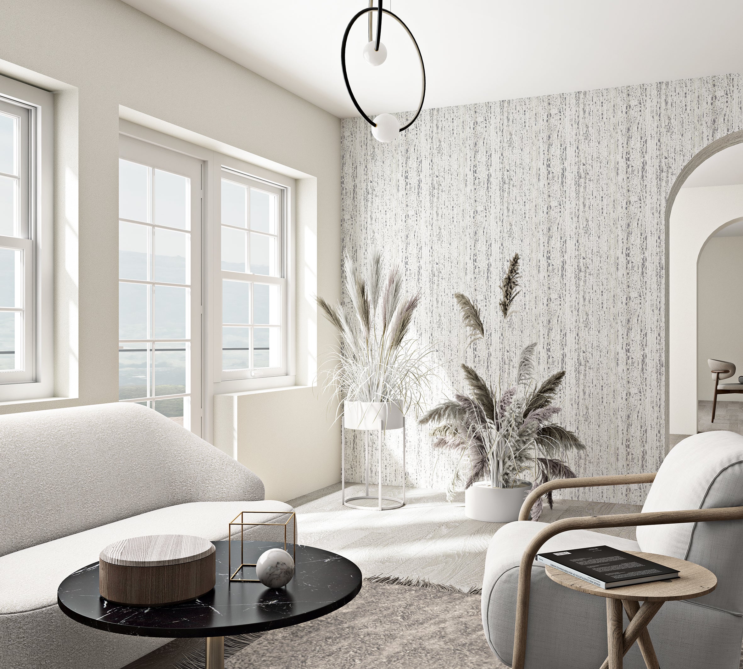 Papier Peint Imitation Bois Claire Tendance Tapisserie Effet Bois Pour Salon Moderne Papiers Peints Blanc Creme Chambre Adulte 87537663