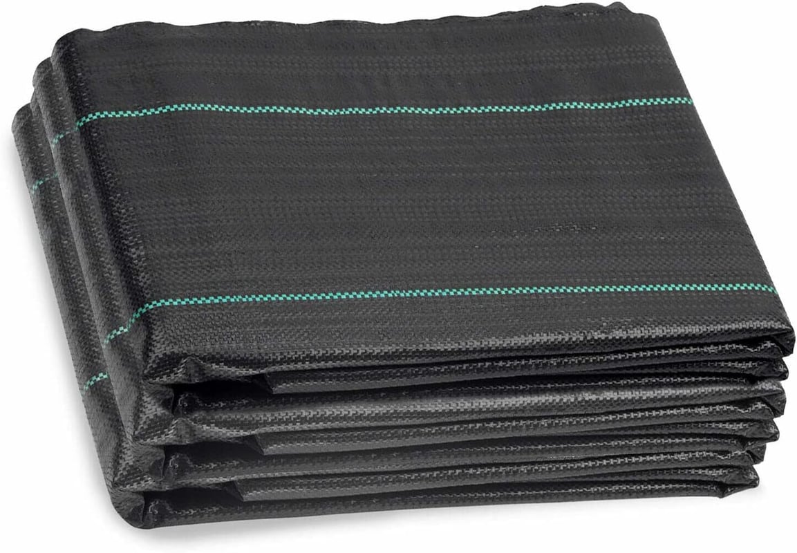 Tkanina krajobrazowa 2m x 5m, bariera chwastów, tkanina ogrodowa, mata ogrodnicza