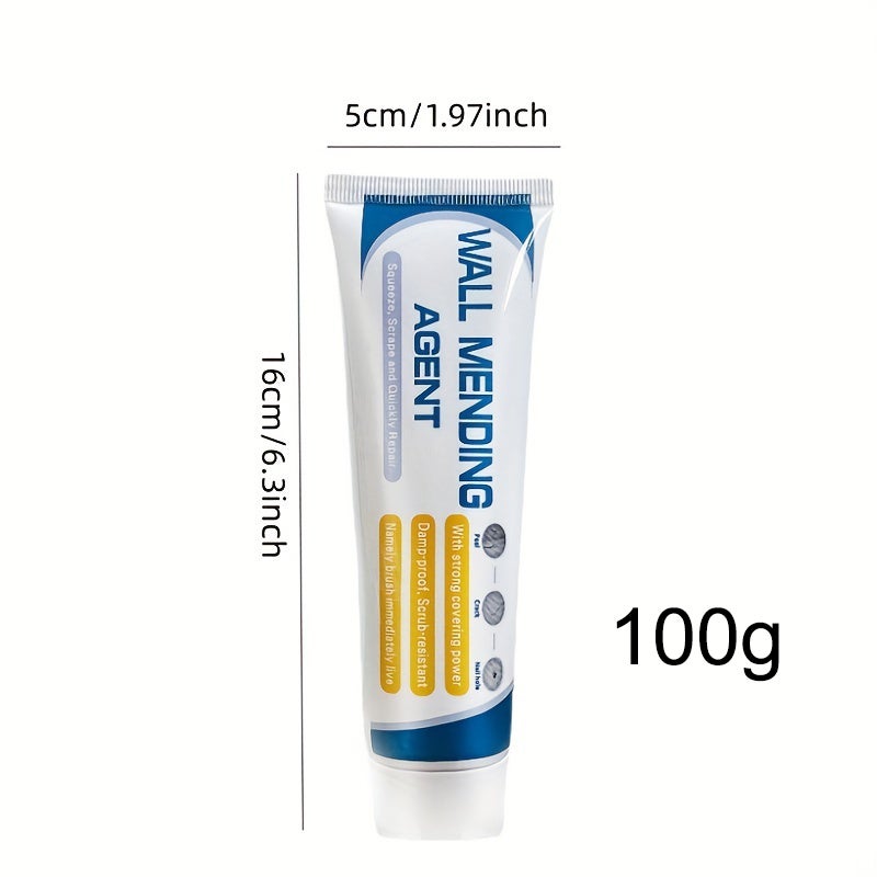 Agent de réparation de murs avec grattoir, mastic de remplissage de trous cassés, Agent de réparation imperméable pour fissures de cloisons sèches - 5
