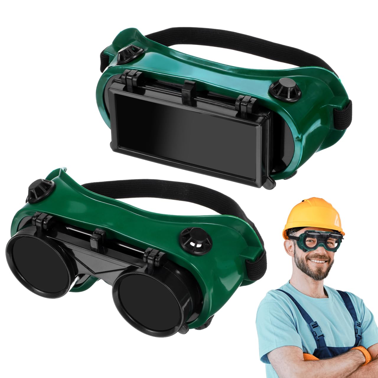 Lunettes De Soudure Auto-obscurcissantes Opdestn - Protection Pour Découpe Plasma, Soudage ARC, TIG, MIG