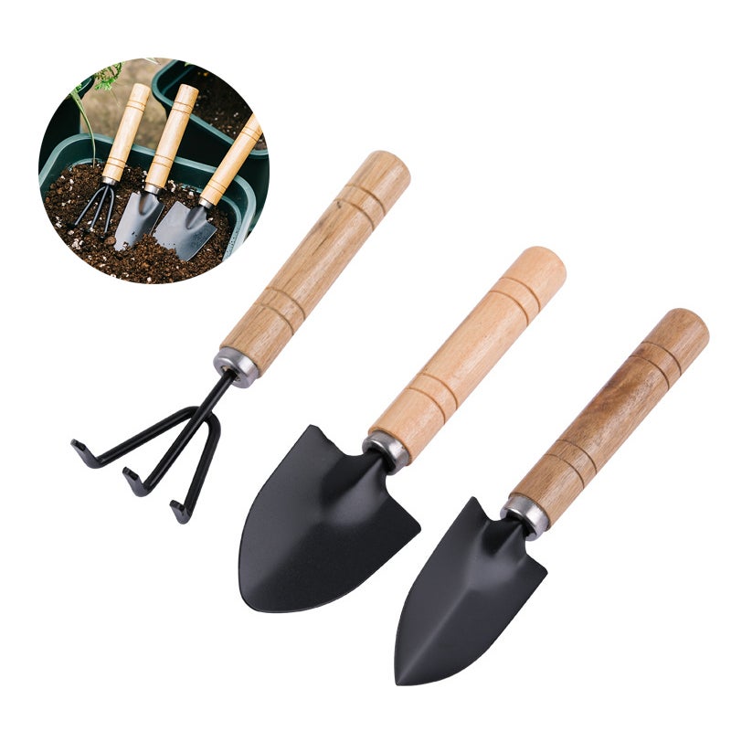 Set 3 Attrezzi Giardinaggio Bambini Moses - Paletta, Vanga E Rastrello Colorati - Foto 2