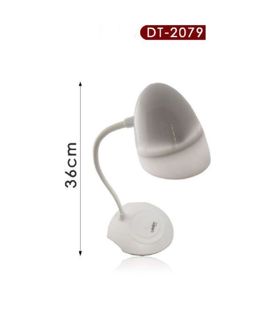 Trade Shop - Lampada Da Tavolo Scrivania Led Ricaricabile Usb Dimmerabile Moderno Dt-2079 - - 6