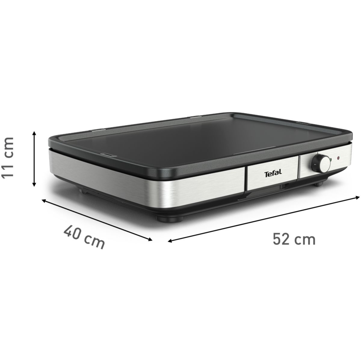 Plancha électrique TEFAL CB690D12 Maxi XXL inox - 8