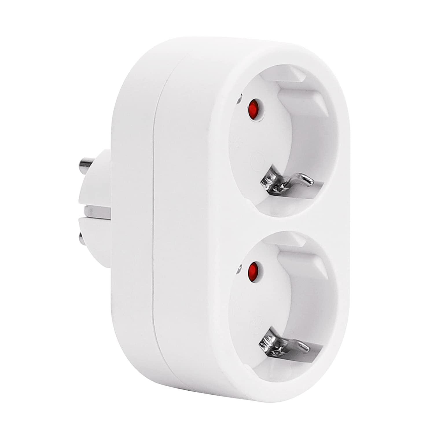 Doppia Presa Di Corrente In Alluminio EU Schuko Power Panel 16a Eu Presa A Muro 145x86mm