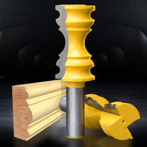 Set di 2 frese per incastro a linguetta e scanalatura, 3 taglienti, gambo da 8 mm, forma a T, utensili per la lavorazione del legno. | Leroy Merlin