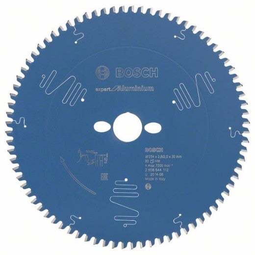 Lame de scie circulaire expert Ø254x30 mm 80 dents pour l'aluminium - BOSCH 2608644112 - 5