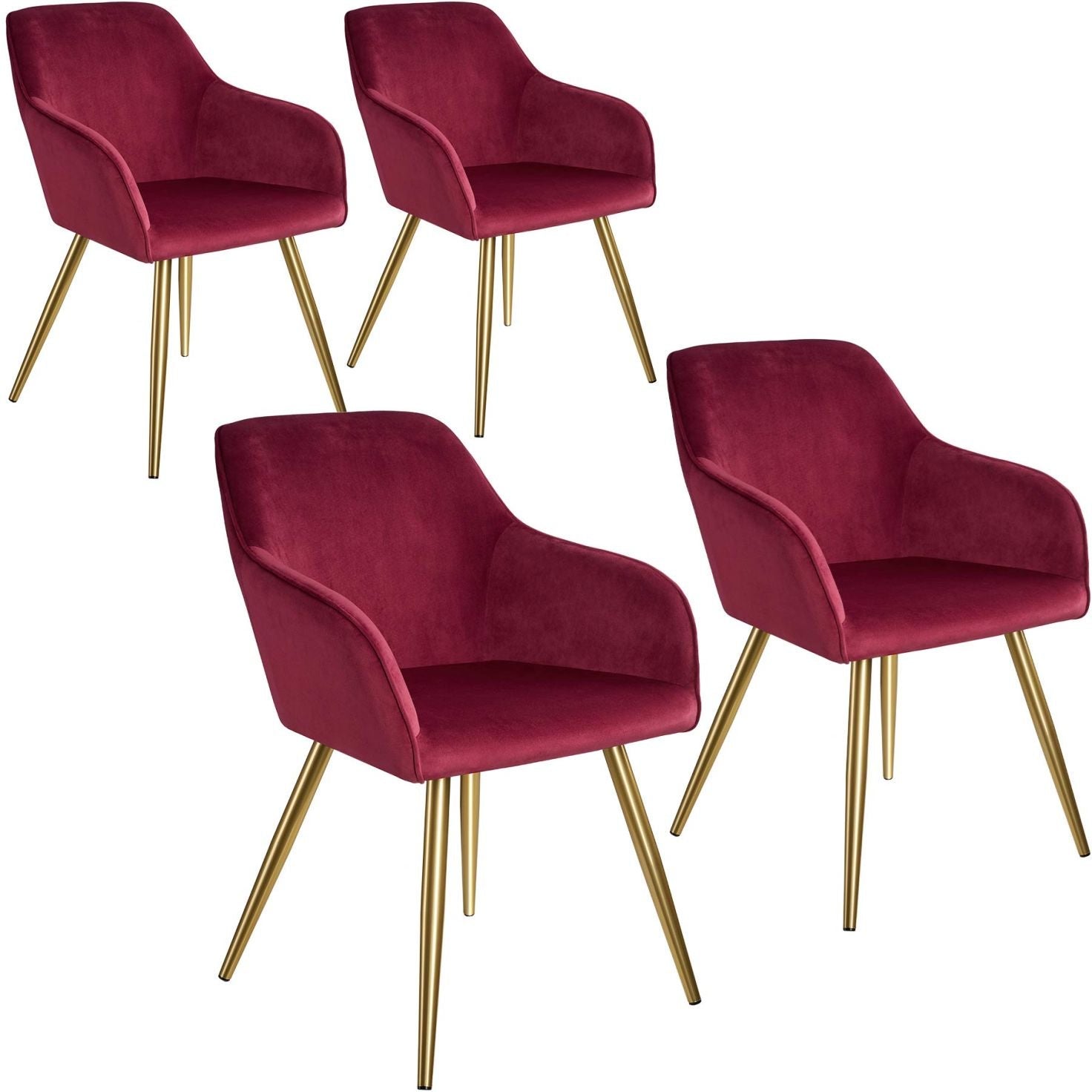 Lot de 6 coussins de chaise de jardin, salle à manger, salon, cuisine