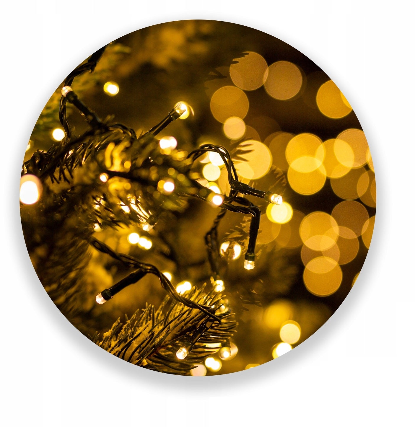 Lampki choinkowe 200LED białe ciepłe z dodatkowym gniazdem Corciano - 2