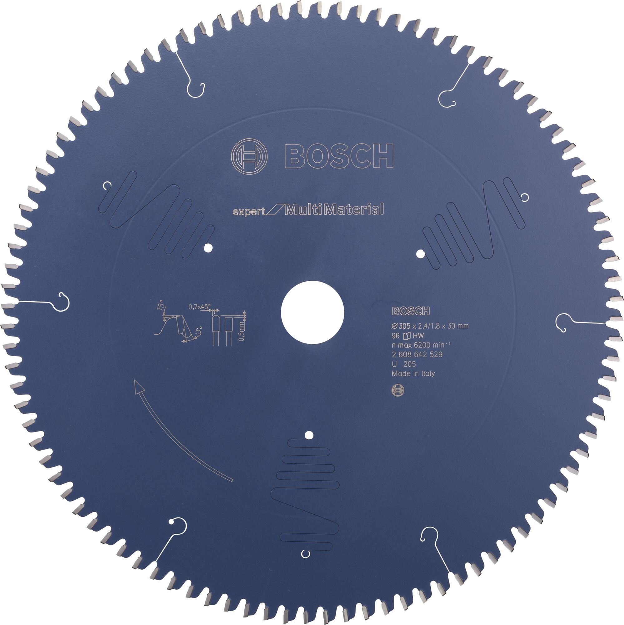 Tarcza do piły tarczowej Bosch Expert do różnych materiałów 305 mm 96 zębów