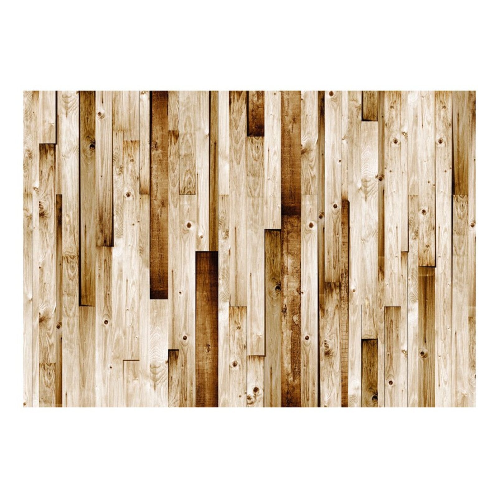 Papier peint planches en bois - 250 x 175 cm - 2