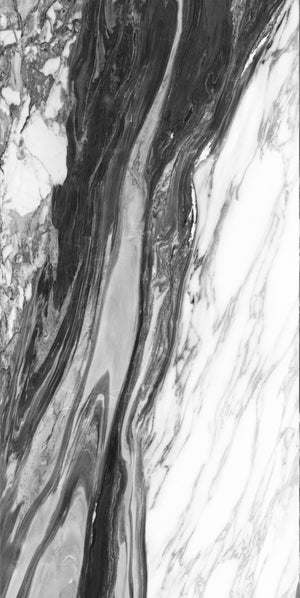 Carrelage sol/mur effet marbre blanc/noir OPOSTO l.120 x L.60 cm MAJORCA TIFFANY
