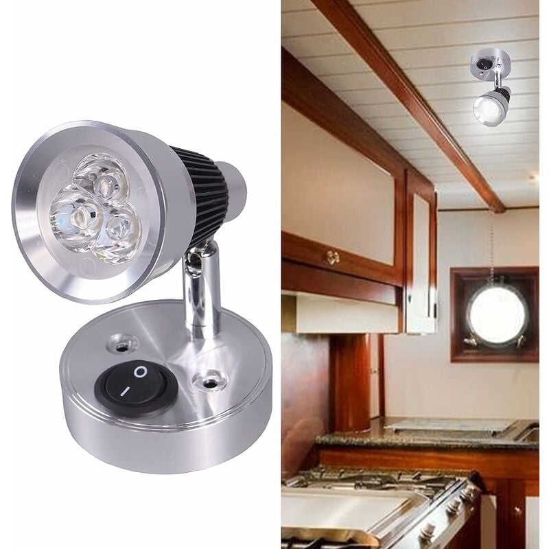 Projecteur LED Rechargeable Avec Télécommande | Spot Rotatif 360° Pour Plantes, Statues | Piles Incluses - 4