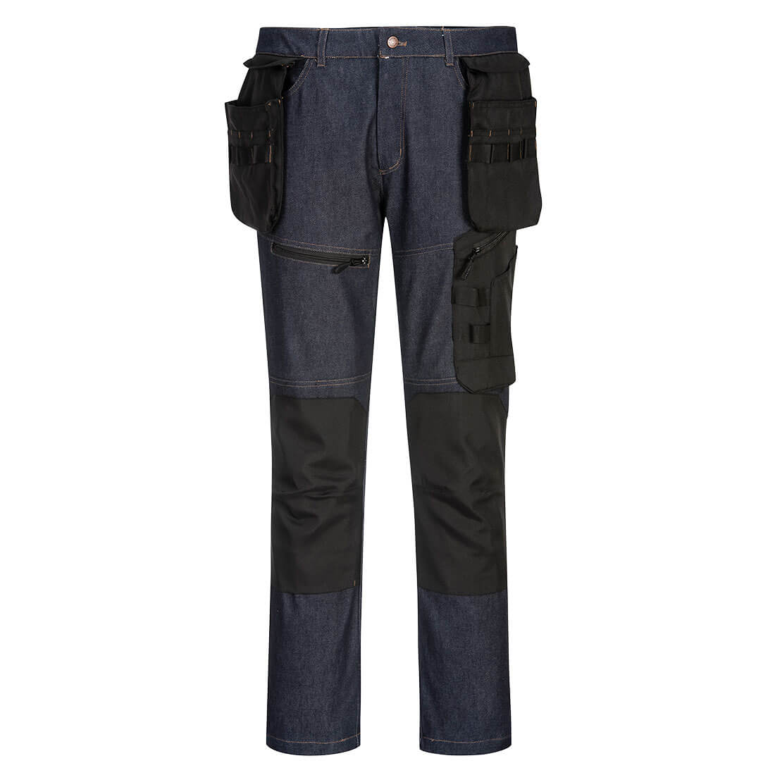 Pantaloni in denim con fondina KX3: comfort e resistenza Indigo / 44 - 3