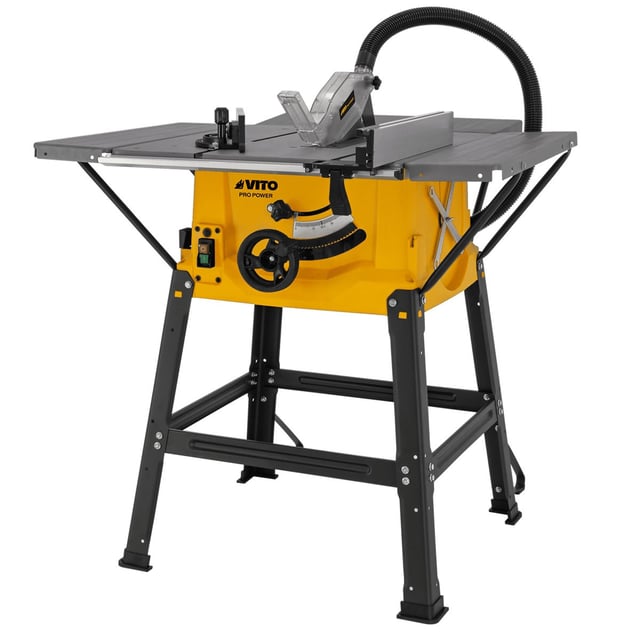 Sierra circular de mesa 1800W Hoja Ø 250mm Dimensiones 740 x 620 mm Corte 85mm VITO