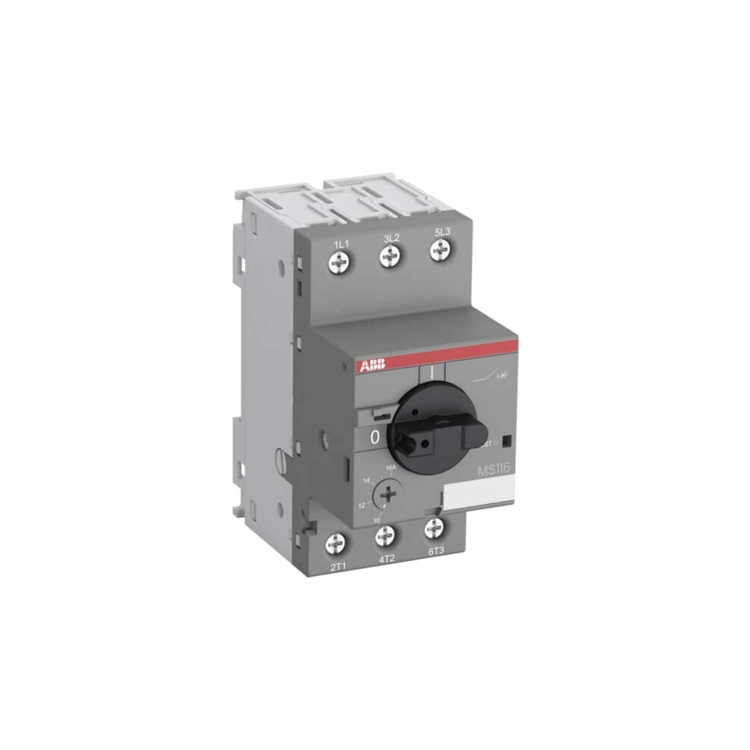 Disjoncteur de protection moteur réglable ABB MS 116-2,5 1SAM 250 000 R1007 690 V/AC 2.5 A 1 pc(s) - 3