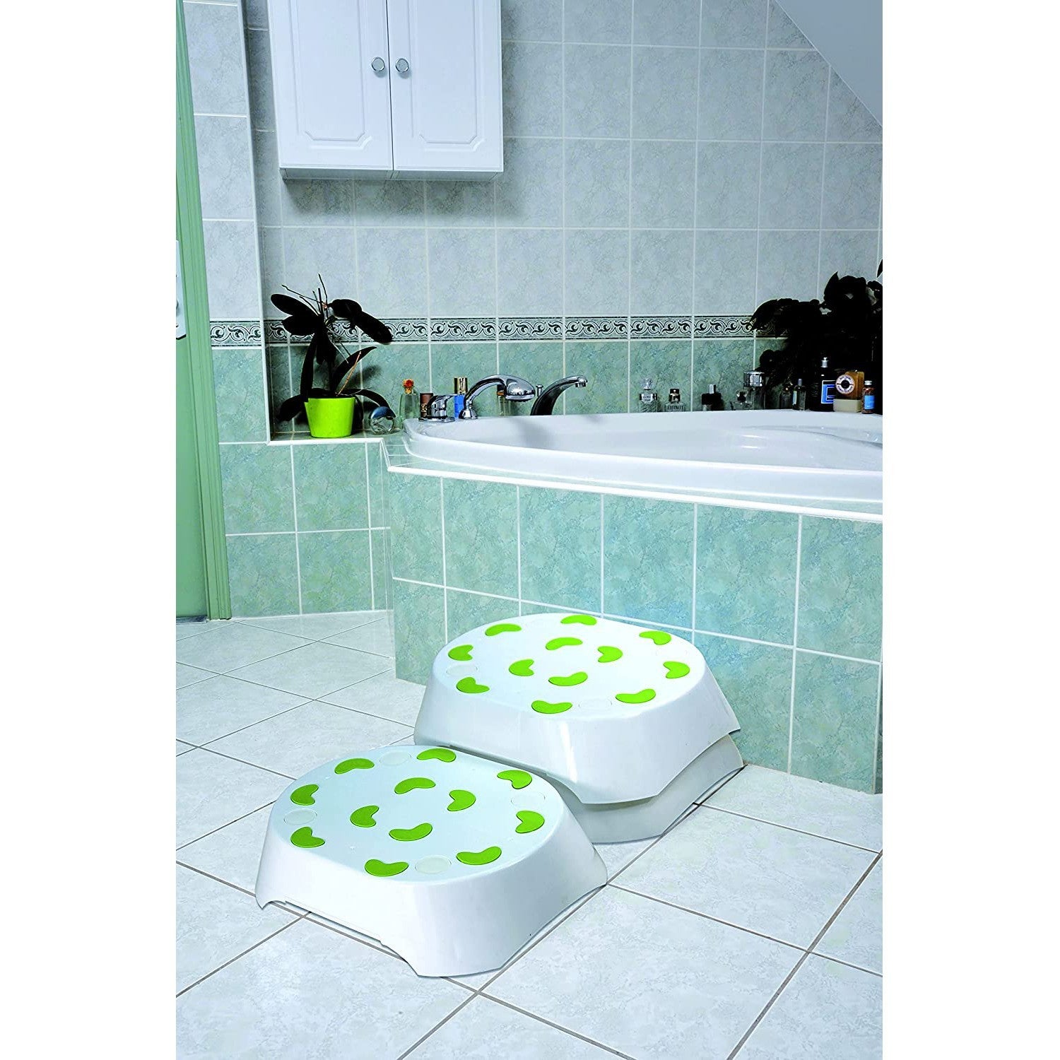 Aide à La Mobilité Sénior Ldafava Demi-Marche Empilable Pour Personnes âgées Marchepied Lit Voiture Escalier Extérieur