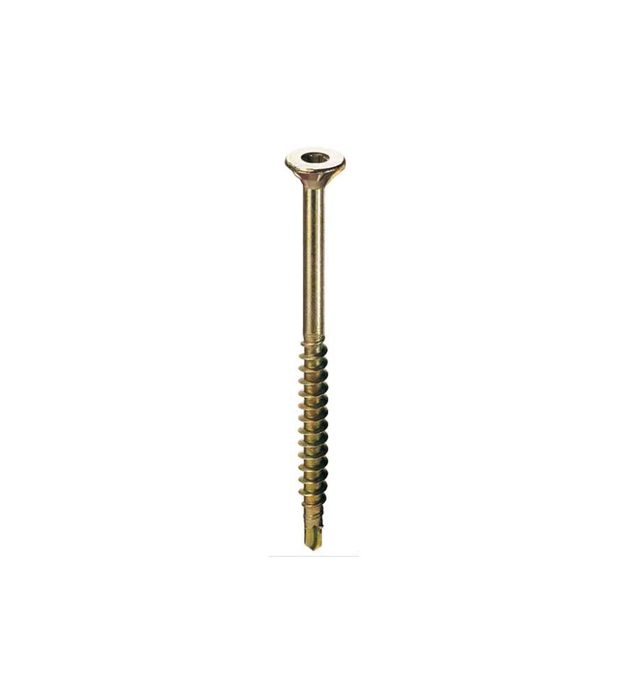 VITI TRUCIOLARE TP MM 6 X100 ZINCATE BLISTER 15PZ - 2