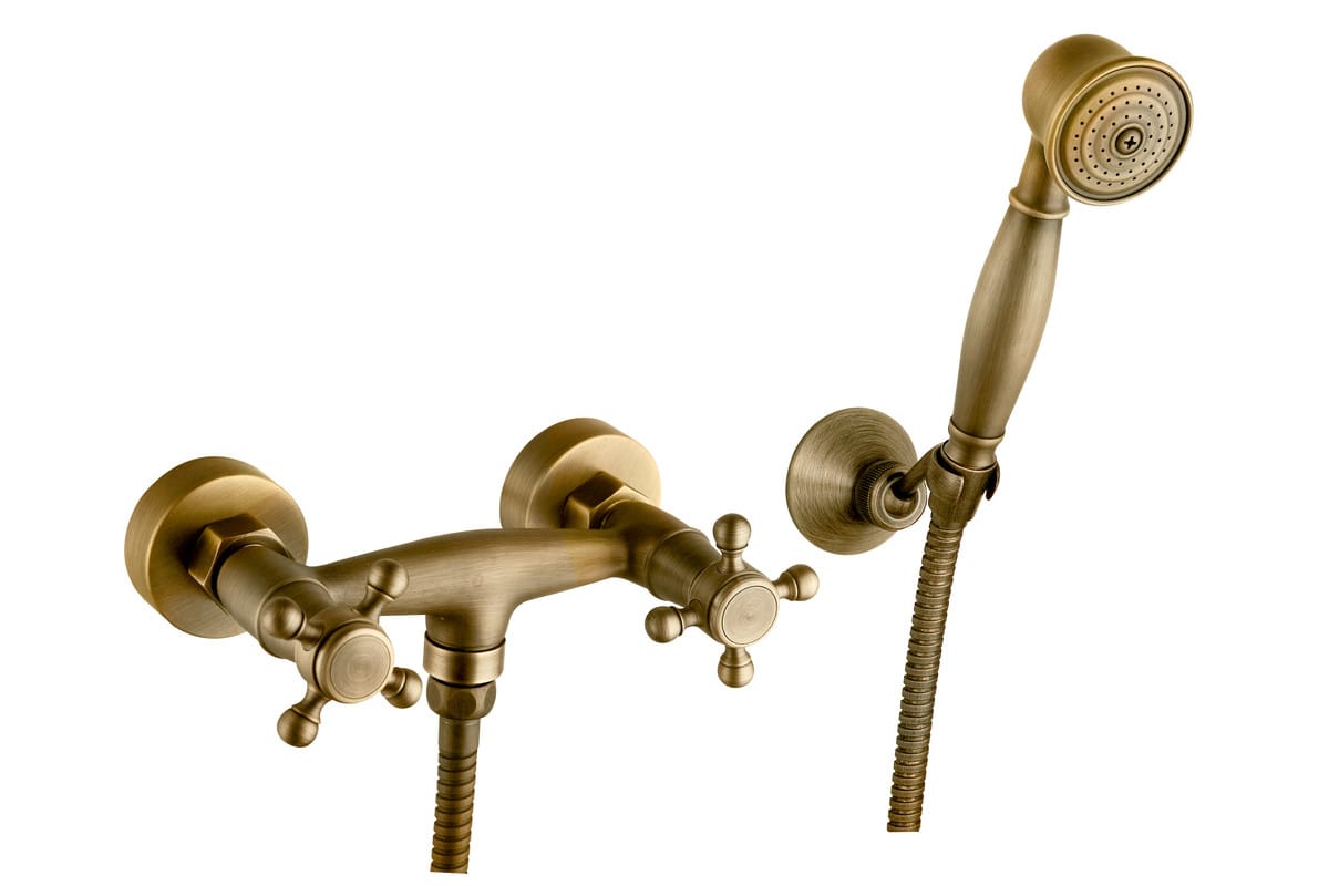 Grifo monobloc de ducha serie Clasica en Antique Leroy Merlin