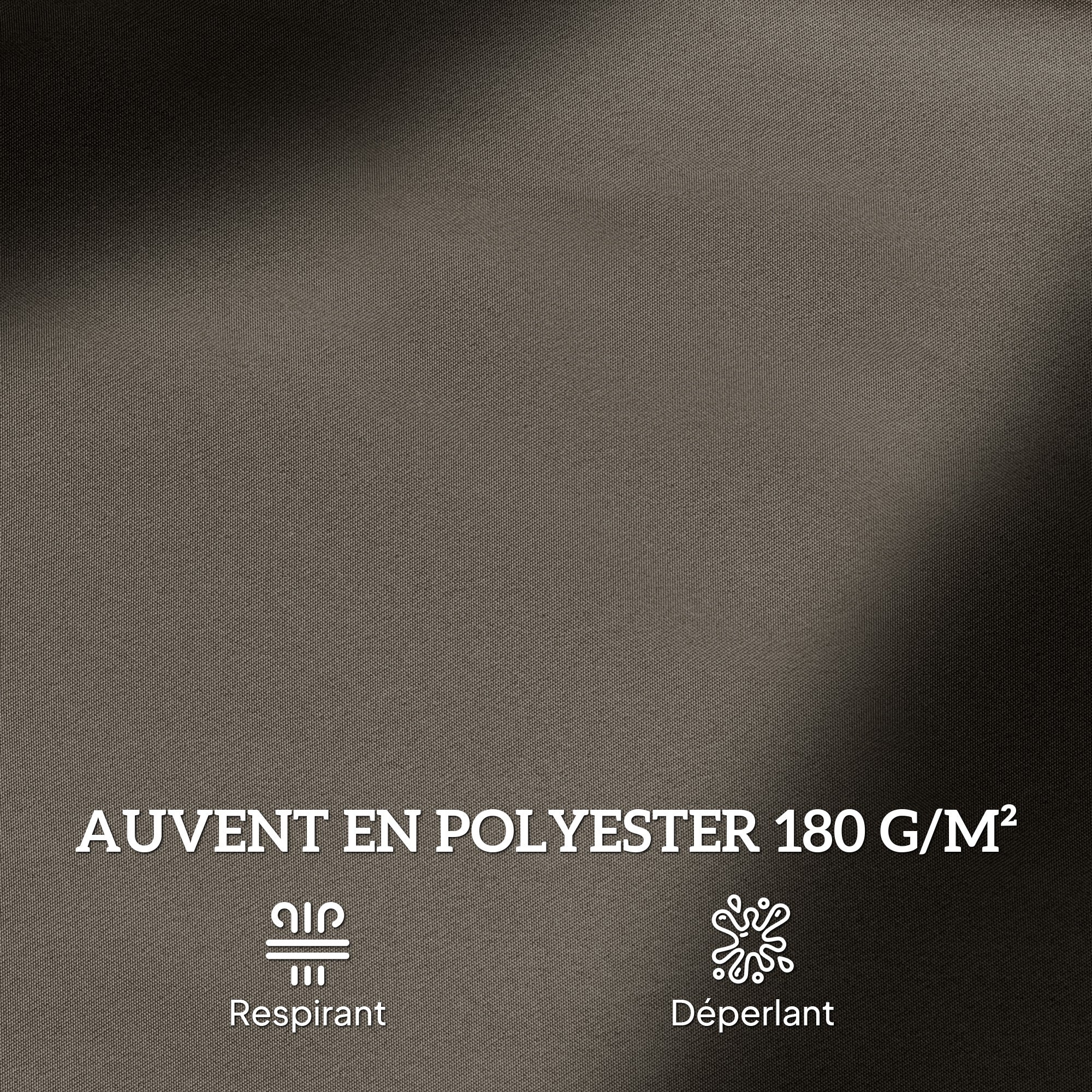 parasol Acier Outsunny - 7