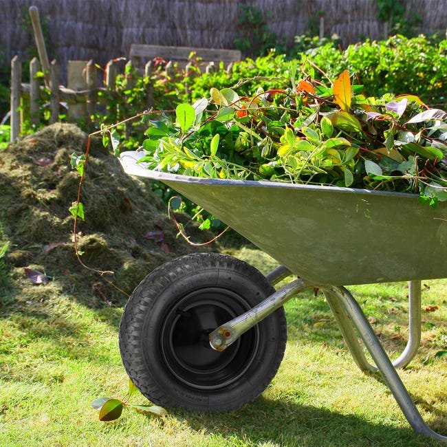 Roulement à Billes Roue Brouette Relaxdays 3.50-6 - Pneu Charge 120kg Roue Remplacement Brouette Valve Roulement à Billes Roue Brouette Relaxdays 3.50-6 - Pneu Charge 120kg Roue Remplacement Brouette Valve
