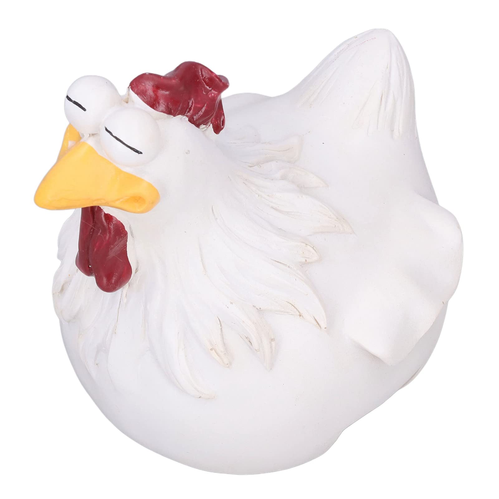 Poulet Statue Jardin Poule Résine Artisanat Sculpture Ornement Artistique Décoration Pour Cour Pelouse Fête Des Mères Rose - Maison