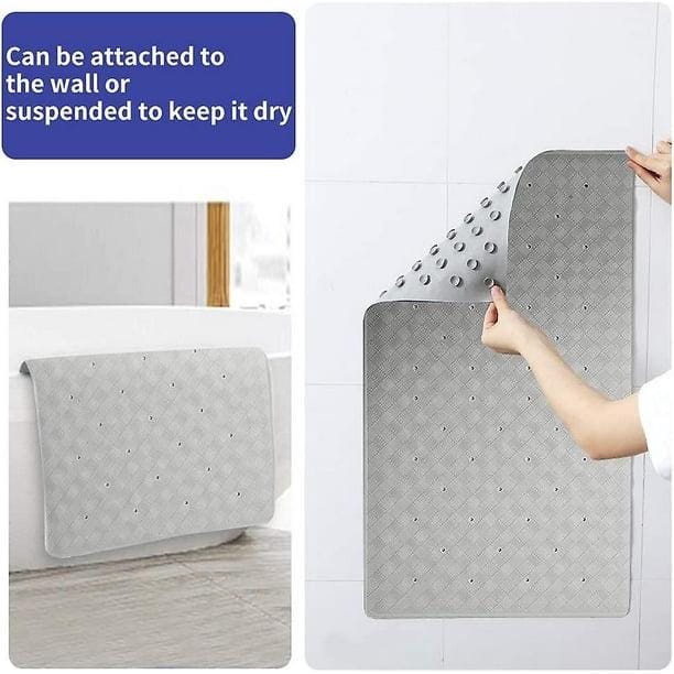Tappetino da doccia antiscivolo triangolare, 60x60 cm, morbido comfort, di sicurezza, con fori di drenaggio, tappetino antiscivolo per vasca da bagno e ambienti umidi Tappetino da doccia antiscivolo triangolare, 60x60 cm, morbido comfort, di sicurezza, con fori di drenaggio, tappetino antiscivolo per vasca da bagno e ambienti umidi