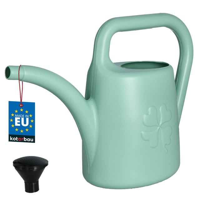 Konewka Ogrodowa Plastikowa - 5 L - Konewka do Ogrodu z Sitkiem - Podlewanie Roślin - Szałwiowa KOTARBAU