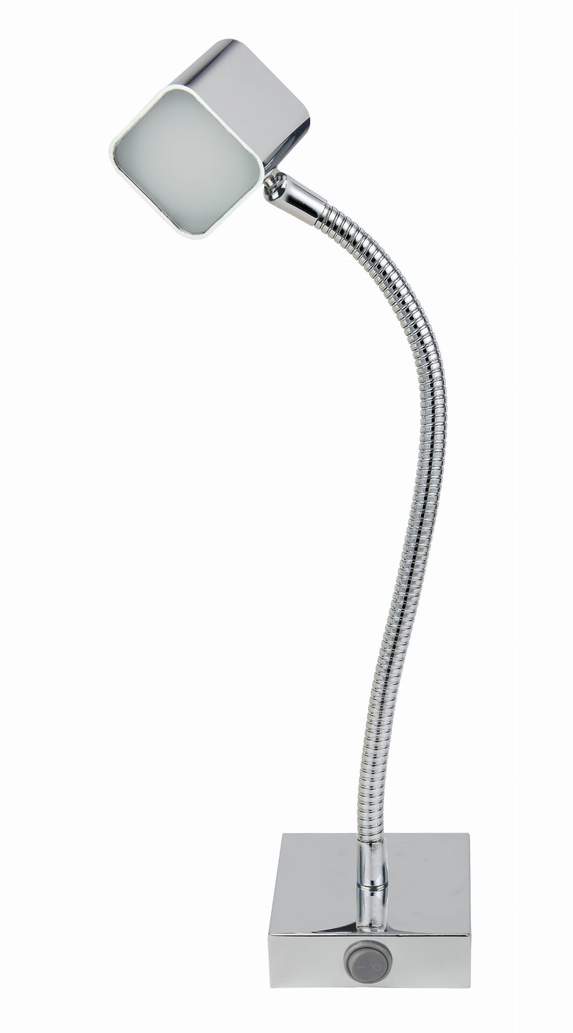 Kinkiet ścienny Forma chromowany biały LED 4W 3000K wym: 8 x 30 x 8 cm metal IP20 Candellux