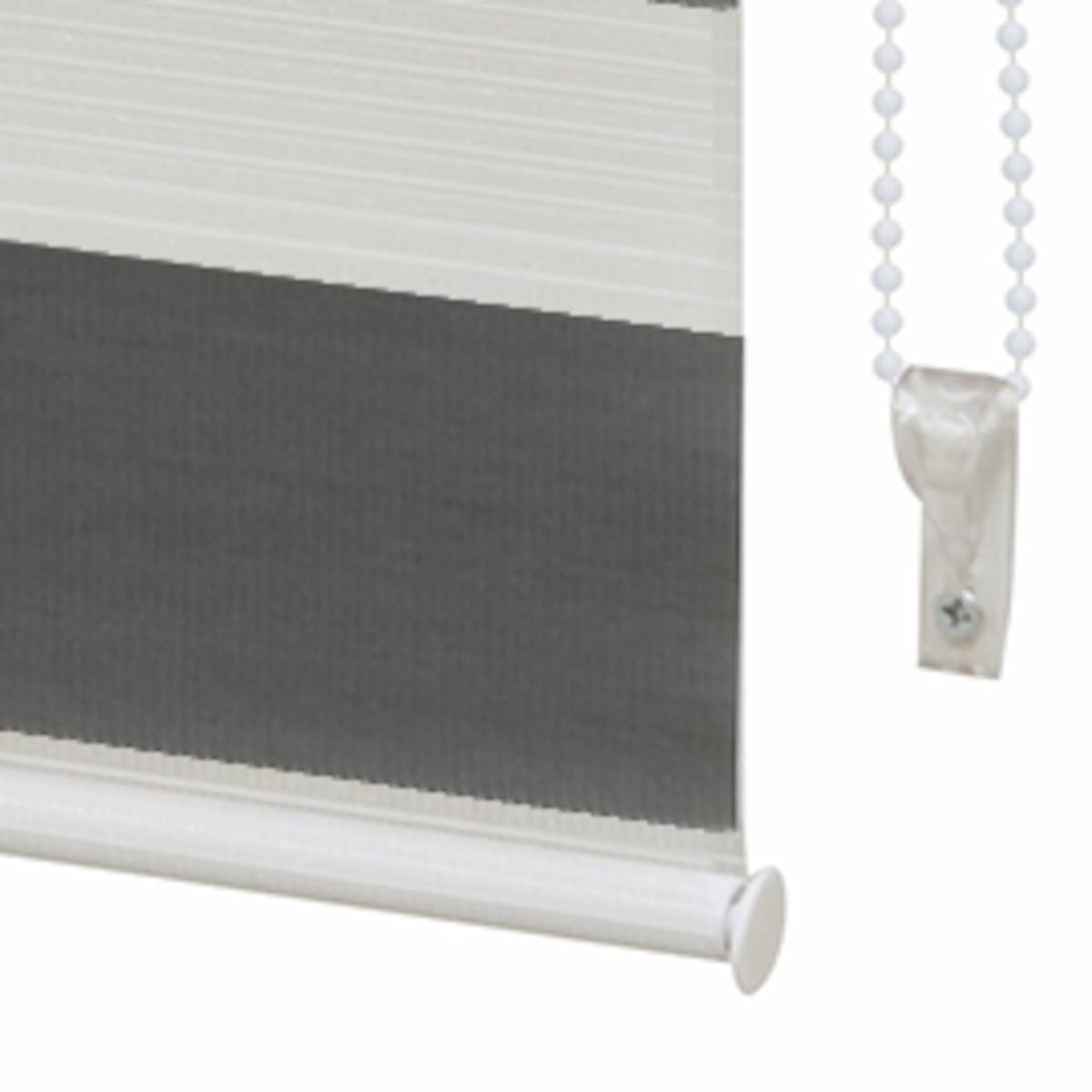 Store Enrouleur Jour&Nuit Tamisant Intensions Uni Gris Foncé 150x160cm - 4